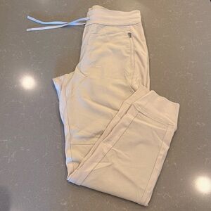 Athleta Light Beige Jogger Pants